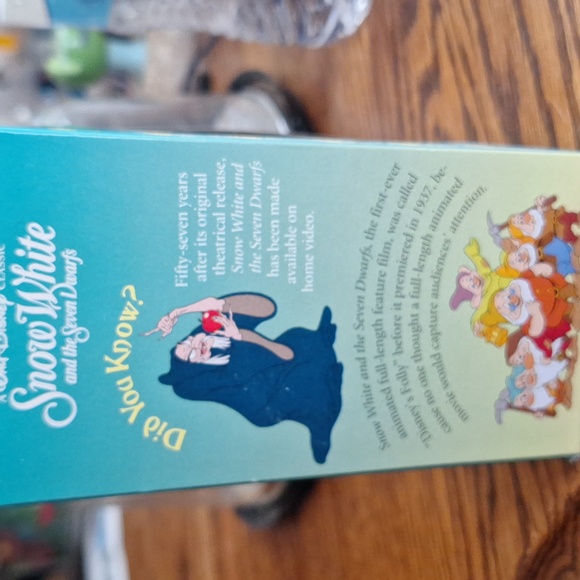 Collectible Snow White & The 7 Dwarfs 1994 Disney Glass/Cup - Picture 5 of 7